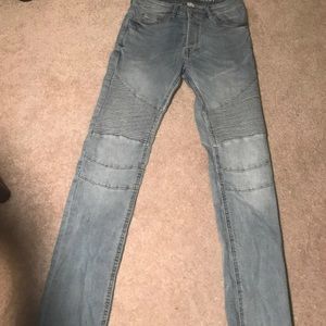 Hm denim biker jeans